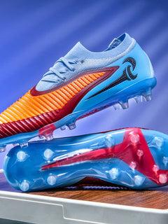 Nuovi Scarpini da Calcio per Uomo, Scarpe Sportive da Esterno per Ragazzi, Tacchetti Lunghi Antiscivolo Traspiranti, Scarpe da Calcio per Allenamento e Partite, Comode per Adulti