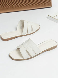 Sandali Estivi 2026 Tk in Vera Pelle Traspiranti Antiscivolo Resistenti all'Usura Stile Designer