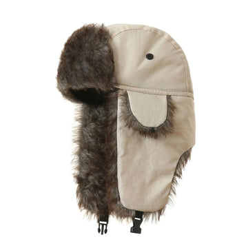 Winter Mens Ushanka Trapper Hat Russian Trooper Ear Flap Cap Earflap