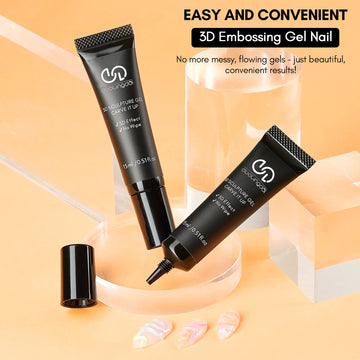 Exclusive for Soft Tube Nail Strips, Gel, Solid Adhesive, Non-Damaging to Nails, Nail stickers, and Solid Adhesive.