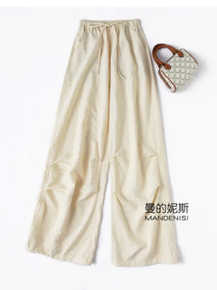 TAJIYANE 76% Mulberry Silk Pants Women Casual Cargo Jogger Pants Dry Silk Trousers New in Spring Summer Women Clothes 2026 штаны