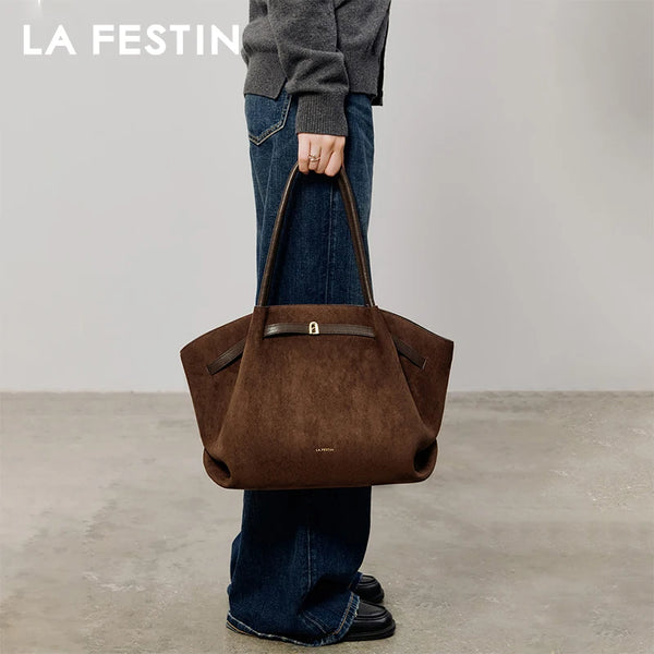 LA FESTIN Original Brand women's bag Trend Large Tote Bag Fashion Shoulder Bag Handbags Women Luxury Bags Designers