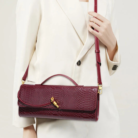 Pochette da donna Borse da donna Borse da sera in pelle Borsa a tracolla Borsa a tracolla formale Borsa a tracolla Borsa da festa