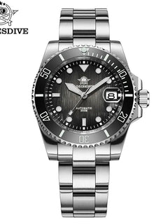ADDIESDIVE Hot Selling Men's Automatic Watch Sapphire Glass 200m Waterproof Watch BGW9 Night Light Classic Men's Watch AD2536