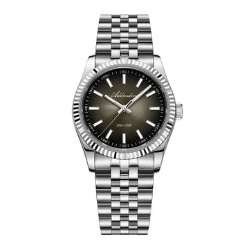 ADDIESDIVE 36MM Japan VH31 100m Waterproof Women's Quartz Watch BGW9 Luminous Sapphire Glass Watches Dress Wristwatch for Ladies