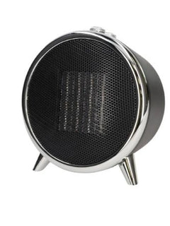 1500W Electric Ceramic Heater, 2 Power Levels, Adjustable Thermostat, Overheat and Anti-Tipping Protection, for Home and Office