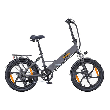 HillMiles Mile 2 Adulto 250W Motore 36V13AH Batteria Pieghevole Città Pendolarismo Bicicletta Elettrica 20*3 pollici Fat Tire Ebike