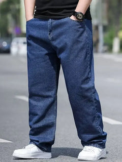 Oversize Jeans for Man Male Jeans Pants Denim Pants Men's Jean Big Size Baggy Y2k Mens Cargo Black New Wide Leg Trousers