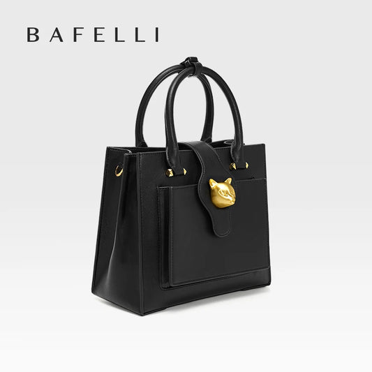 BAFELLI 2025 NUOVA BORSA DA DONNA CAT LUSSO IN PELLE FASHION BUSINESS Spalla Elegante CASUAL CROSSBODY FEMALE BORSA UFFICIALE LADY