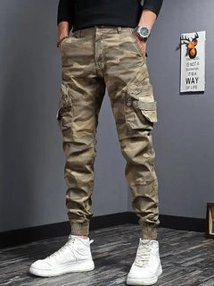 Casual Cargo Pants for Men Camo New In Camouflage Designer Cheap Regular Fit Korean Style Trousers Man Cheapest Street Harajuku