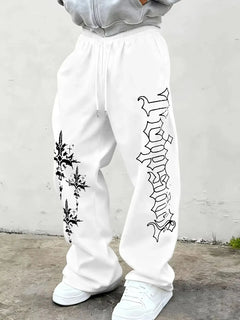 Pantaloni Sportivi Casual Larghi con Coulisse Tinta Unita Versatili per Uomo, Donna e Bambino, Nuova Collezione 2026, Ideali per lo Streetwear
