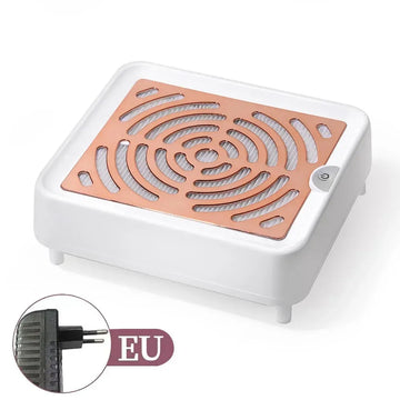 Nail Grinding Polishing Dust Collector Desktop Adjustable Speed Vacuum Device For Home Salon Nail Art Sessions