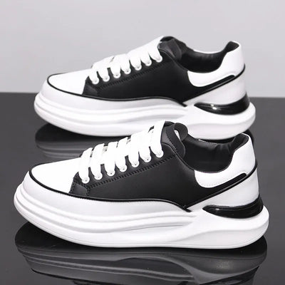 New Couple's Small White Shoes Men's Sneakers Women Sports Shoes Increased Height Inside Casual Sports Shoes