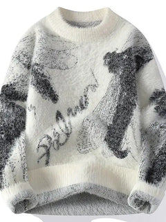 Winter Sweaters for male men thick O-neck sweater men Student youth sweaters autumn Men's wool Casual Knitwear Pullover