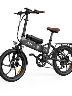Bicicletta Elettrica PVY Z20 MAX, Sensore di Coppia, Motore da 750W, Doppia Batteria 36V25.6Ah, Pneumatici da 20*2.3 pollici, Autonomia Massima 200km, Freno Idraulico