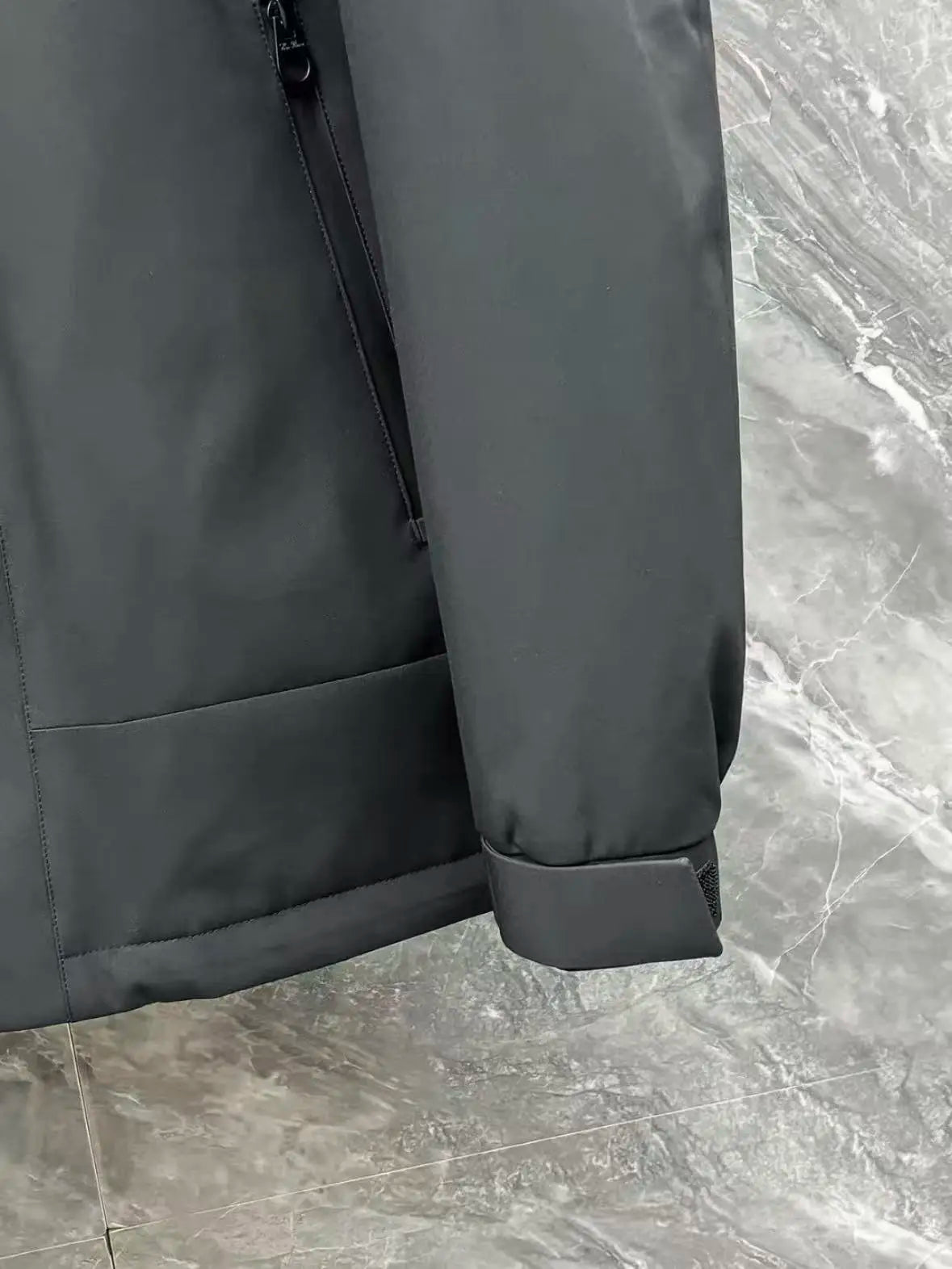 Piumino con cappuccio italiano LP 25aw 90 in piuma d'anatra bianca