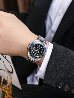 2024 nuovo arrivo moda orologi al quarzo orologio da polso da uomo 1 pezzo orologio sportivo da uomo