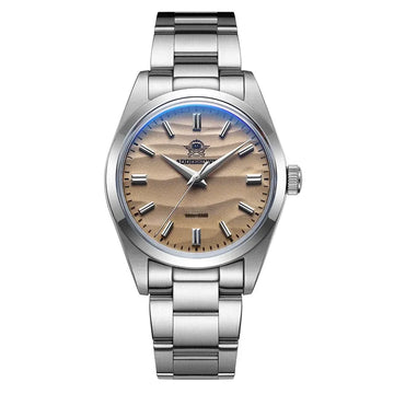 ADDIESDIVE 36mm Men Watch Without Logo AD2030 VH31 Quartz Watch 10Bar Waterproof 316L Stainless Steel Sand Dial Wristwatch New