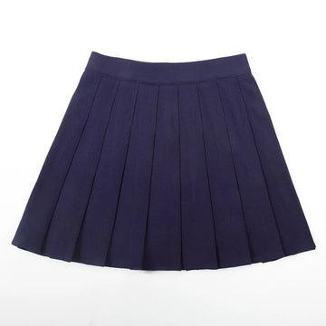 Senza pantaloncini Gonne da donna Vita alta A-Line Gonna a pieghe da donna Moda estiva Donna Mini Harajuku Ladies Short