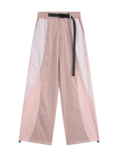 Outdoor Mountain Quick Dry Cargo Pant Women Splice Fashion Straight Loose Casual Sport Pants Track Trousers Jogger Sweatpants