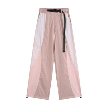 Outdoor Mountain Quick Dry Cargo Pant Women Splice Fashion Straight Loose Casual Sport Pants Track Trousers Jogger Sweatpants