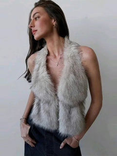 Cotton Lined Furry Fur Collar Belts Jacket Women Fashion Long Sleeve Thicken Warm Female Coat 2025 Winter Street Casual Outwear