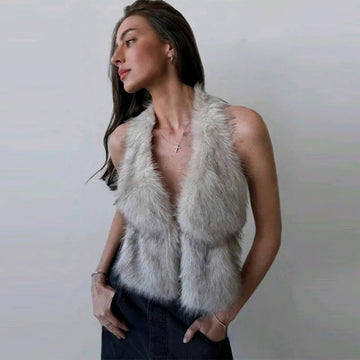 Cotton Lined Furry Fur Collar Belts Jacket Women Fashion Long Sleeve Thicken Warm Female Coat 2025 Winter Street Casual Outwear