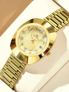 2024 nuove donne orologio ovale 34mm movimento al quarzo in acciaio inossidabile marchio di lusso ac