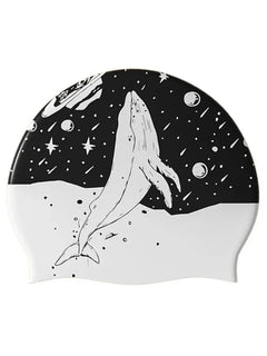 Cuffia da nuoto in silicone Attrezzatura per piscina Cappelli da nuoto impermeabili antiscivolo Protezione per le orecchie Cuffie da bagno elastiche Capelli lunghi Adulti