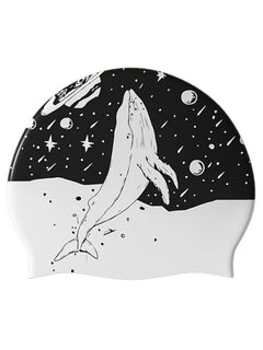 Cuffia da nuoto in silicone Attrezzatura per piscina Cappelli da nuoto impermeabili antiscivolo Protezione per le orecchie Cuffie da bagno elastiche Capelli lunghi Adulti
