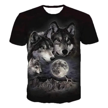 3D Wolf Hoodies Men Hooded Animal Printed Hoodie Sweatshirts Tracksuits Man/women Jackets Funny Hoody DropShipping