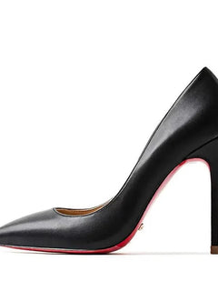 Plus Size 34-44 Sexy Red Shoes Dress Party Wedding High Heels Rubber Bottom Pointed Toe Spring Shallow Women Pumps