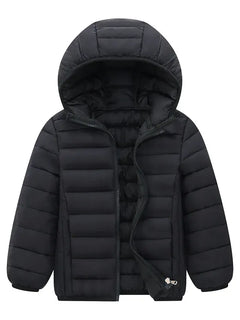 4-16 Years Girls Boys Down Jacket Autumn Coats Children Clothing Kids Hooded Down Cotton Outerwear