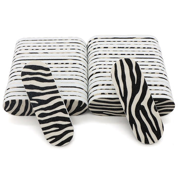 50Pcs Mini Double‑Sided Nail File Sanding Block Colorful Foam Polishing Board For Manicure Pedicure Nail Beauty Work
