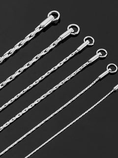 Collana fai da te all'ingrosso con catena in acciaio inossidabile impermeabile Hip Pop Gioielli di alta qualità