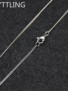 Wholesale 925 sterling silver 2MM 16-30Inches Side Chain Necklace Fit Pendant Fashion Gift For Men and Women Jewelry Accessories