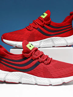 Scarpe sportive Casual da uomo Sneakers leggere e traspiranti appartamenti antiscivolo Outdoor Running Walking Tenis scarpe da Jogging atletiche