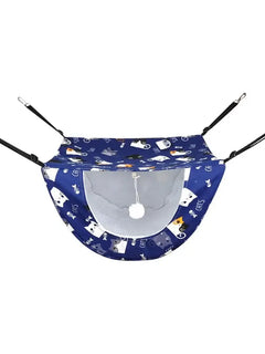Hamaca para gatos Cama de doble capa Hamaca para gatos Jaula para mascotas Cama suave para mascotas Hamaca columpio para gatos Peluche suave Colgante Cama para mascotas para gatos y cobayas