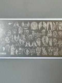 XMQ STAMPING NAIL PLATES CRUCIFIX TEMPLATES HALLOWEEN IMAGEPLATE