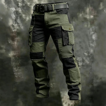 2026 Cotton Men's Pants Large Size Multi-pocket Loose Overalls Outdoor Sports Training Jogging Casual Pants Loose Comfortable