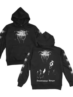 Death Black Heavy Scandinavian Metal Darkthrone Gothic Print Hoodies Men Women Pullover Streetwear Fashion Oversized Sweatshirt
