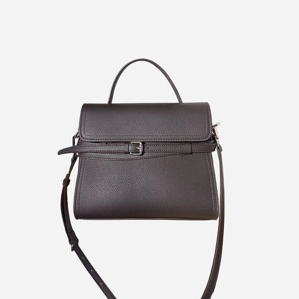 MENDY New In Handbag Women's Work Commuter Bag Genuine Leather Top-Handle Bag Belted Shoulder Bag Hand Bag Ladies Designer