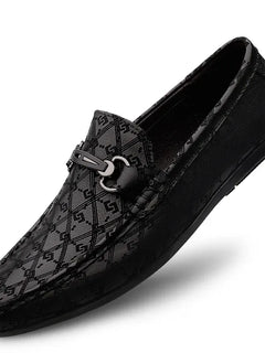 Nuovi Mocassini Neri da Uomo 2026, Scarpe in Pelle di Alta Qualità, Design Elegante, Suola Morbida, Comode Scarpe Casual