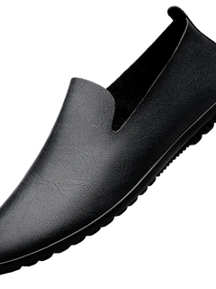 Scarpe da uomo in vera pelle Casual formali mocassini da uomo mocassini estate italiana traspirante Slip on scarpe da barca maschili Over Size 50 51