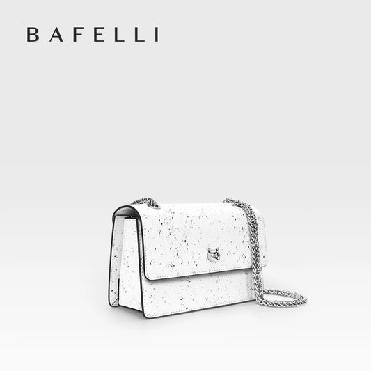 Mini borsa a tracolla con tracolla a catena Borsa a tracolla quadrata piccola da donna 2025 Nuova moda - Bafeli