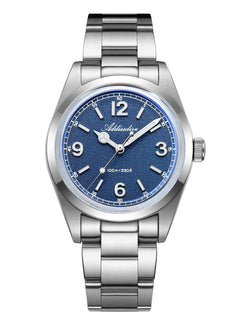 ADDIESDIVE 36mm Women's Quartz Watch Bubble Mirror Glass Super Luminous Lady Watch Stainless Steel 10Bar Waterproof Wristwatches