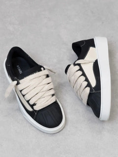 Designer Faithful Low-Top Numeris Sneakers Heightening Casual Sports White Board oes for Couples Lightweight Rubber Outsole