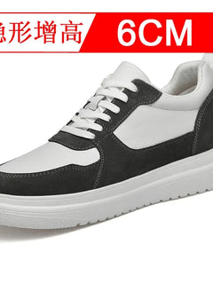 Men Elevator Height Increase Shoes Sneakers Shoes for Men 10cm Sports Casual Invisible Inner Heightening 8cm White Shoes