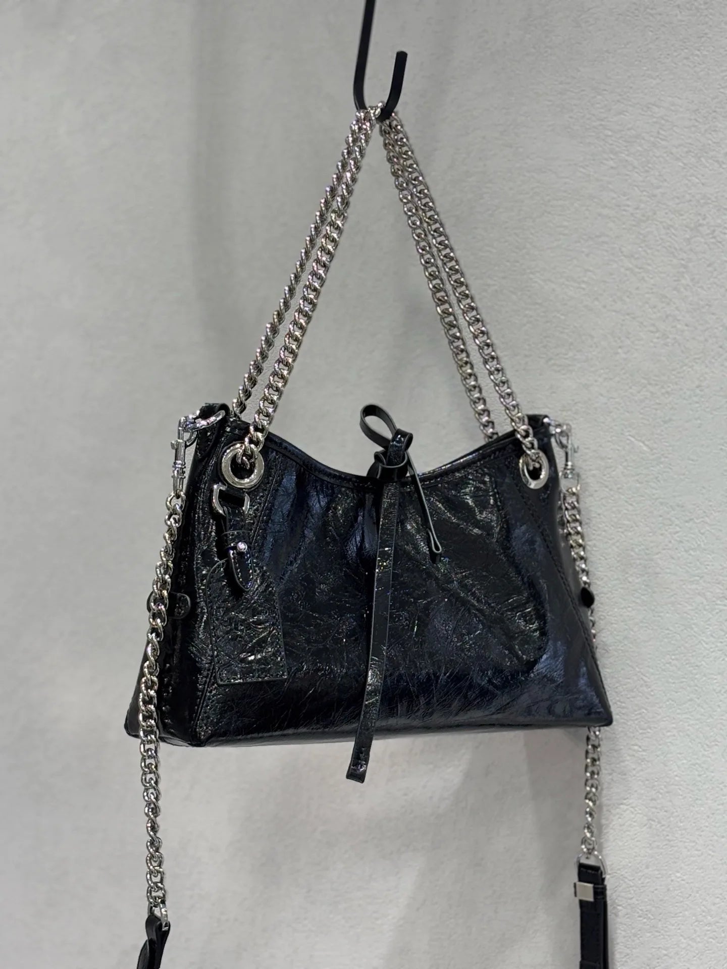 Women's Soft Top Grain Leather Tote Bag - Large Capacity Crossbody Shoulder Underarm Bag, Stylish Versatile Shopping Handbag