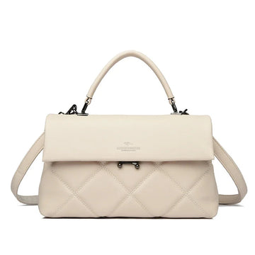 Women's Bag New Trend Korean Handbags Designer Luxury Brand Ladies Shoulder Bags Soft Leather Fashion Versatile Crossbody Bags PlatiNum